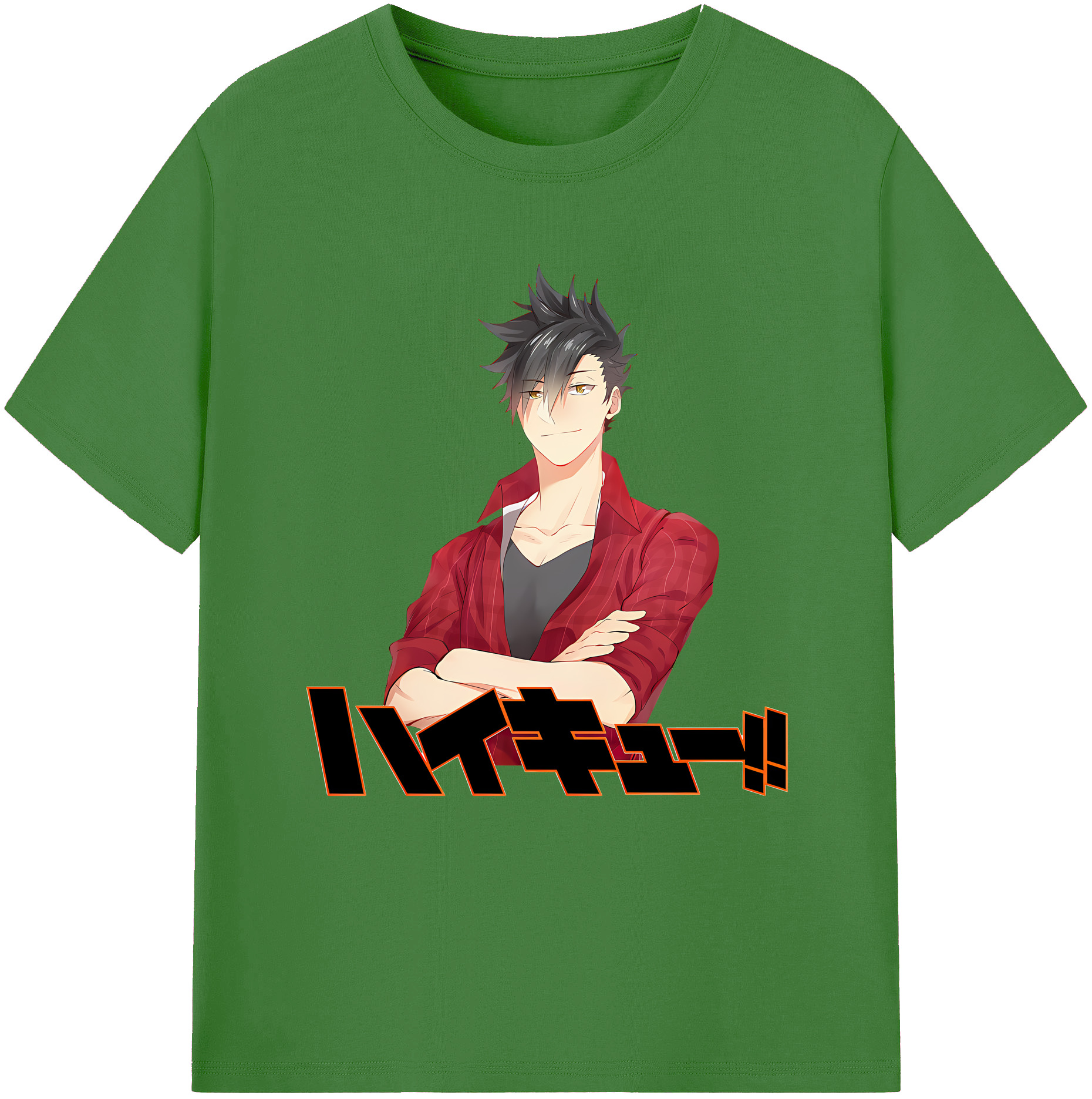 （画像用） ハイキュー!! Haikyu!! レディースカジュアルプリントTシャツ（綿100％）